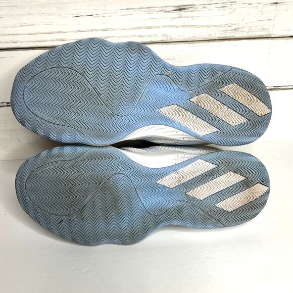 Adidas DON Mailman Basketball Sneaker Purple Blue Shoe Size 8 - Picture 8 of 10